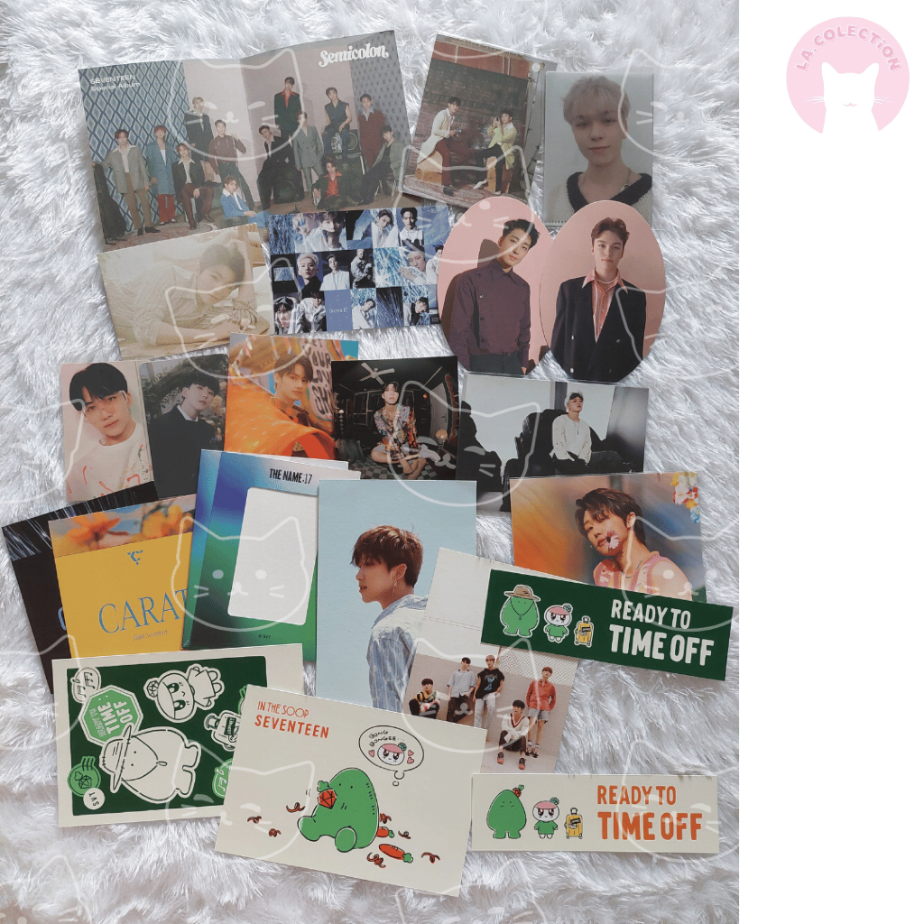 [SEVENTEEN] BACA DESKRIPSI | TAKE ALL | Seventeen postcard photocard holder wonwoo mingyu jeonghan h