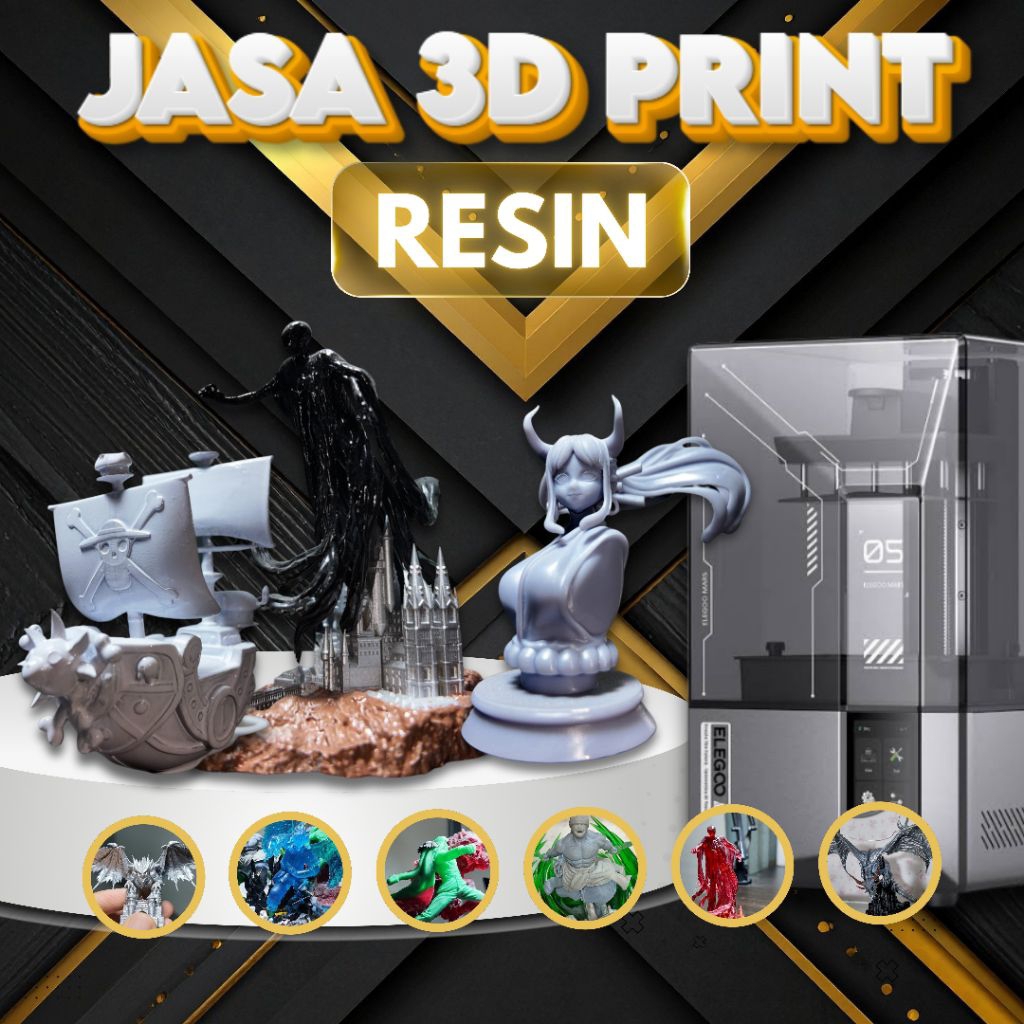 JASA CETAK 3D RESIN / 3D PRINT