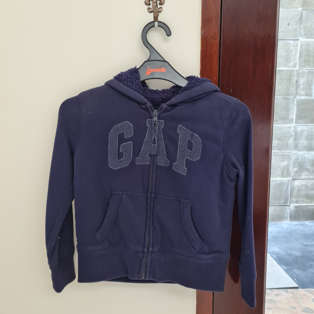 Gap Hoodie Jacket Navy Anak Girls Perempuan