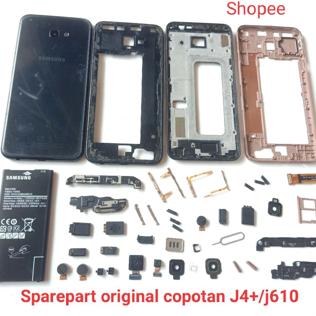 Sparepart Copotan Samsung J4+ J4 Plus / J6 Prime J610 Second Original Speaker atas  buzzer Loudspeak