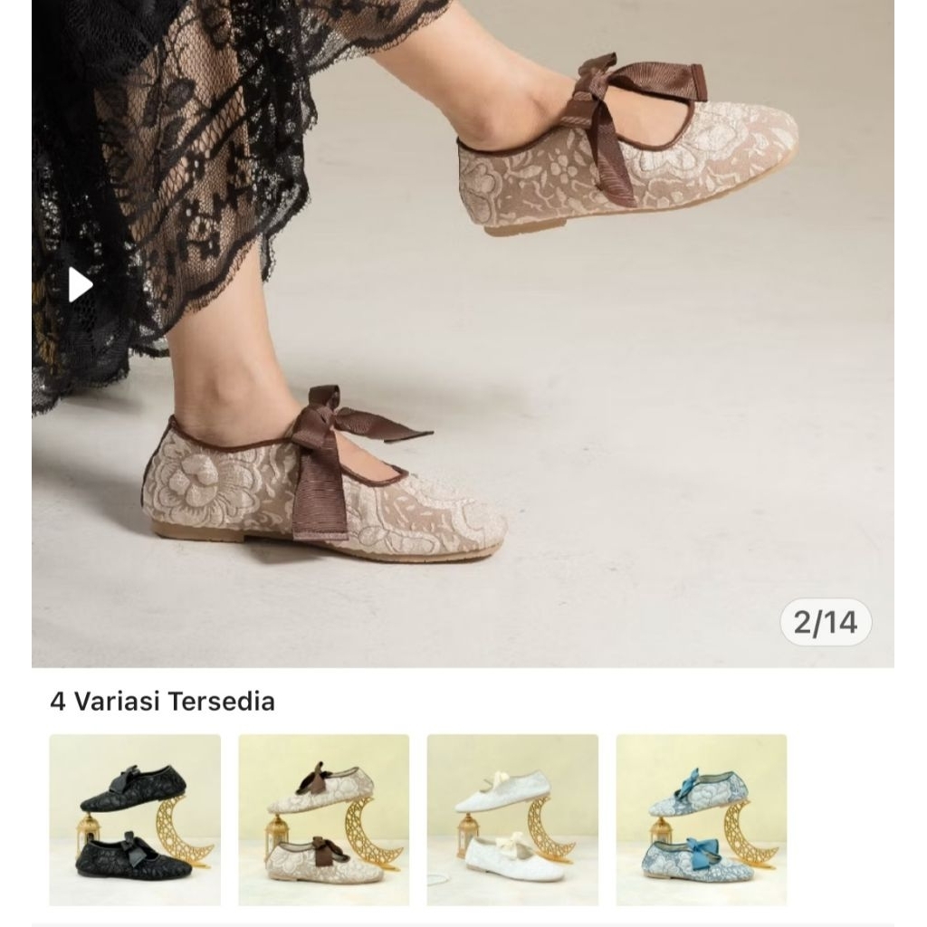 Preloved Flatshoes Duma Dianable