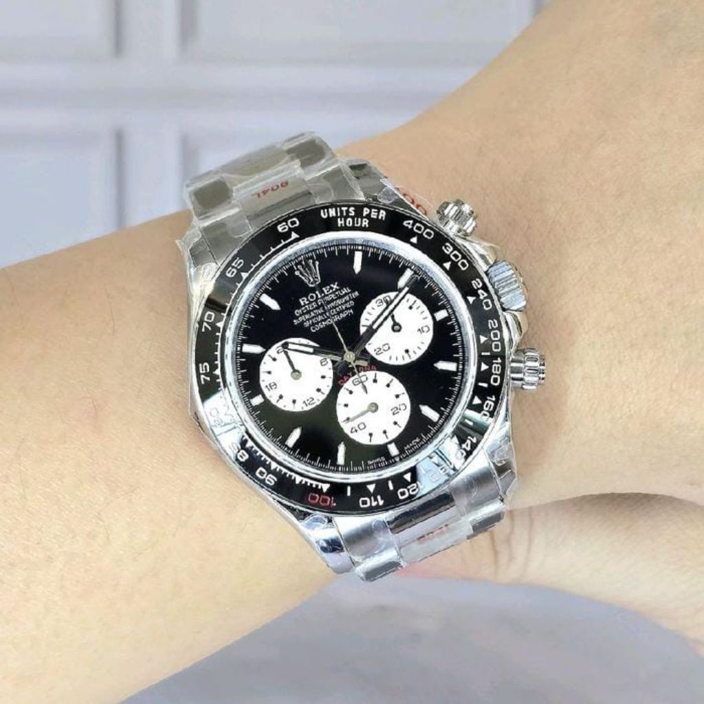 JAM TANGAN LUXURI RLX DAY LE MANS AUTOMATIC 4132 Q CLEAN FACTORY SWISS AUTOMATIC DM 41MM