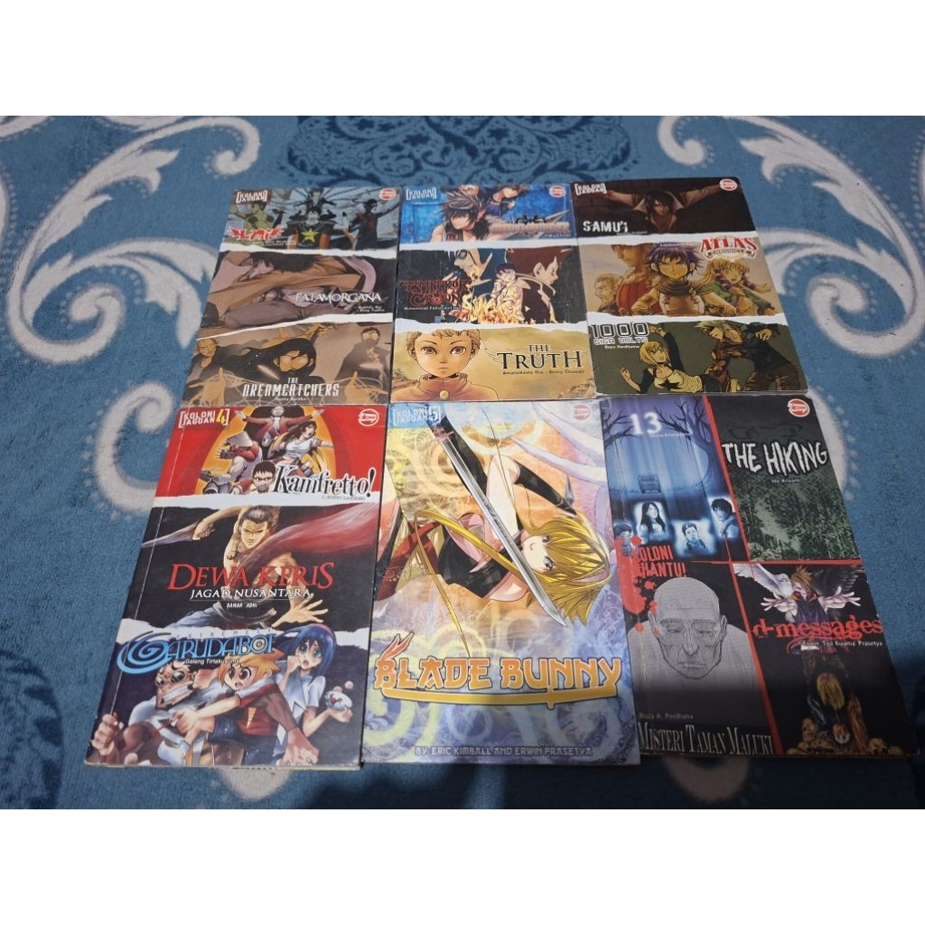 Komik Koloni Jagoan fullset vol 1-5 + Koloni Horror