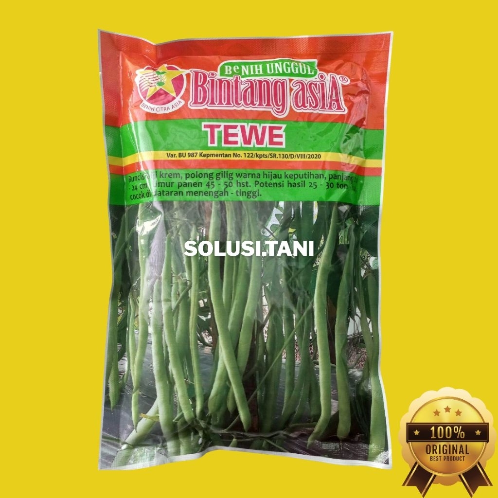 Benih Buncis TEWE - Benih Bintang Asia