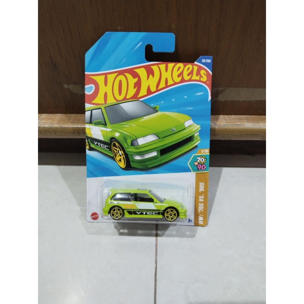 Hotwheels honda civic ef