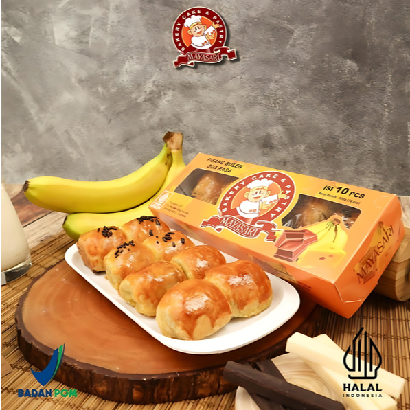 Mayasari Bolen 2 Rasa (Coklat & Keju) oleh oleh Bandung Pisang Bolen Mayasari