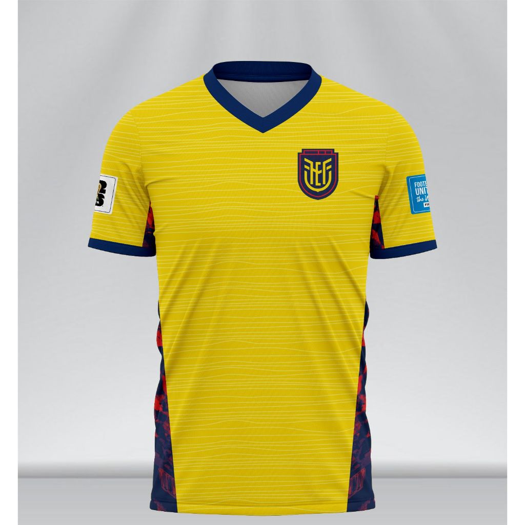 Jersey Ekuador Home Piala Dunia 2026 Full Printing