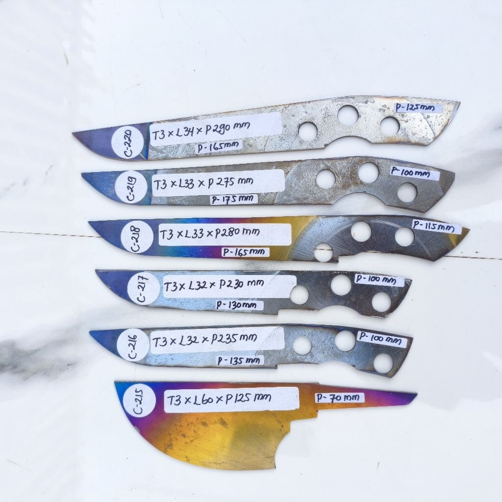 Baja HSS DMO5 JULIA tebal code 3mm