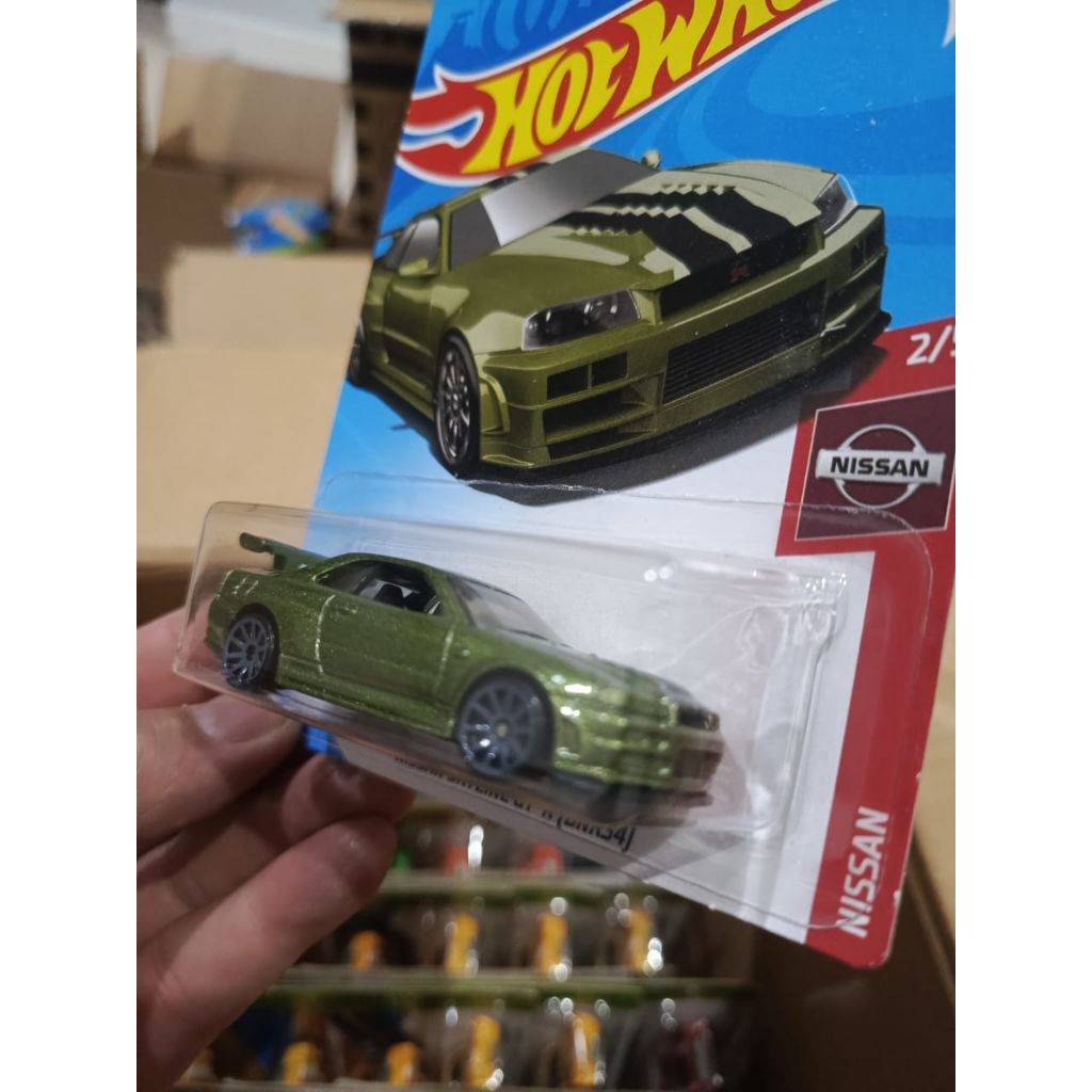 Hot Wheels Nissan Skyline GT-R BNR34