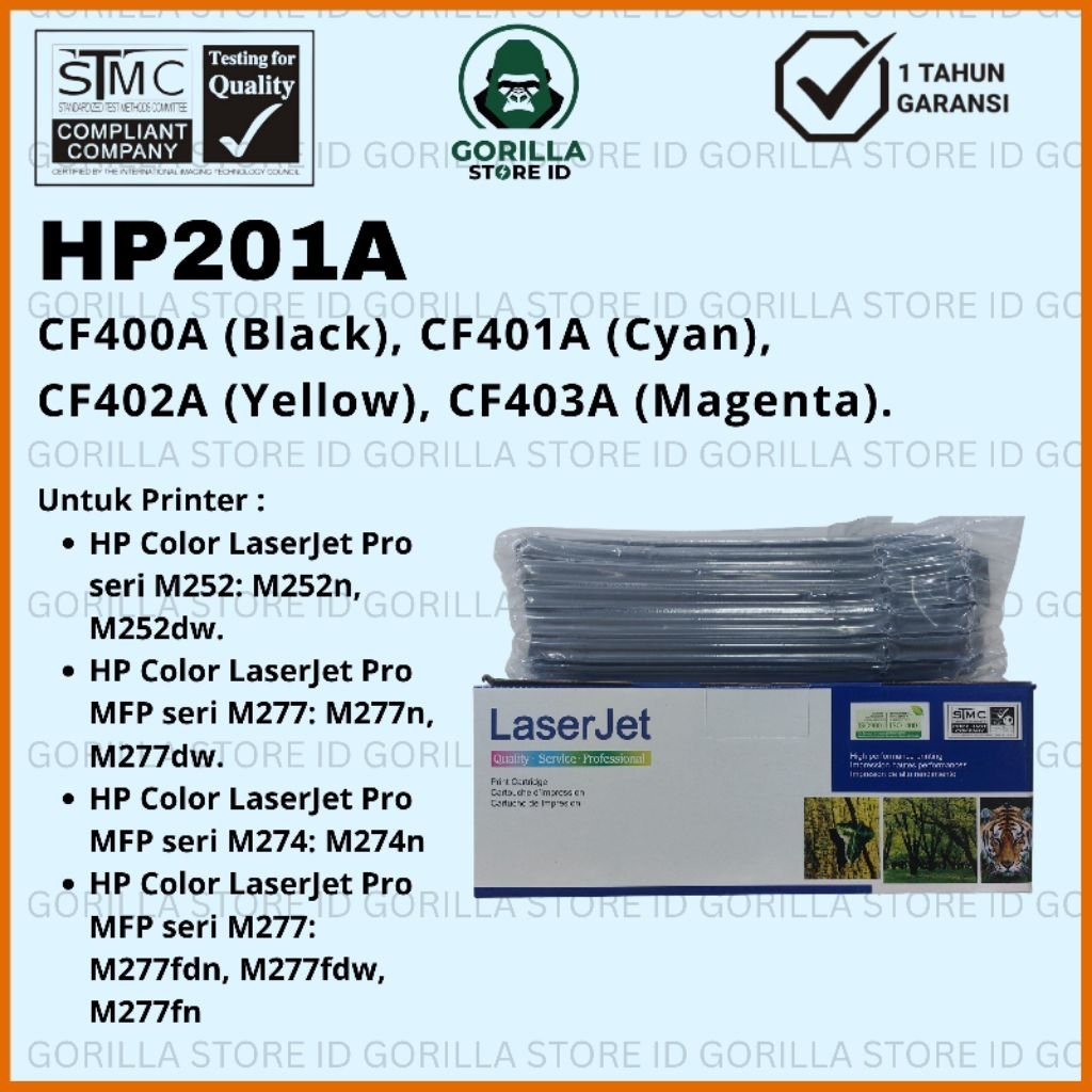 Toner Compatible 201A (CF400A, CF401A, CF402A, CF403A)