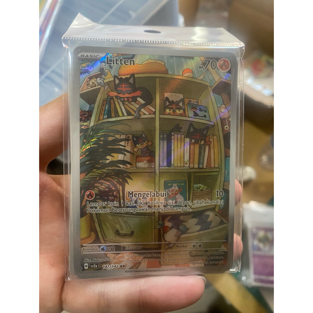 litten ar win lelang fandy kartu pokemon
