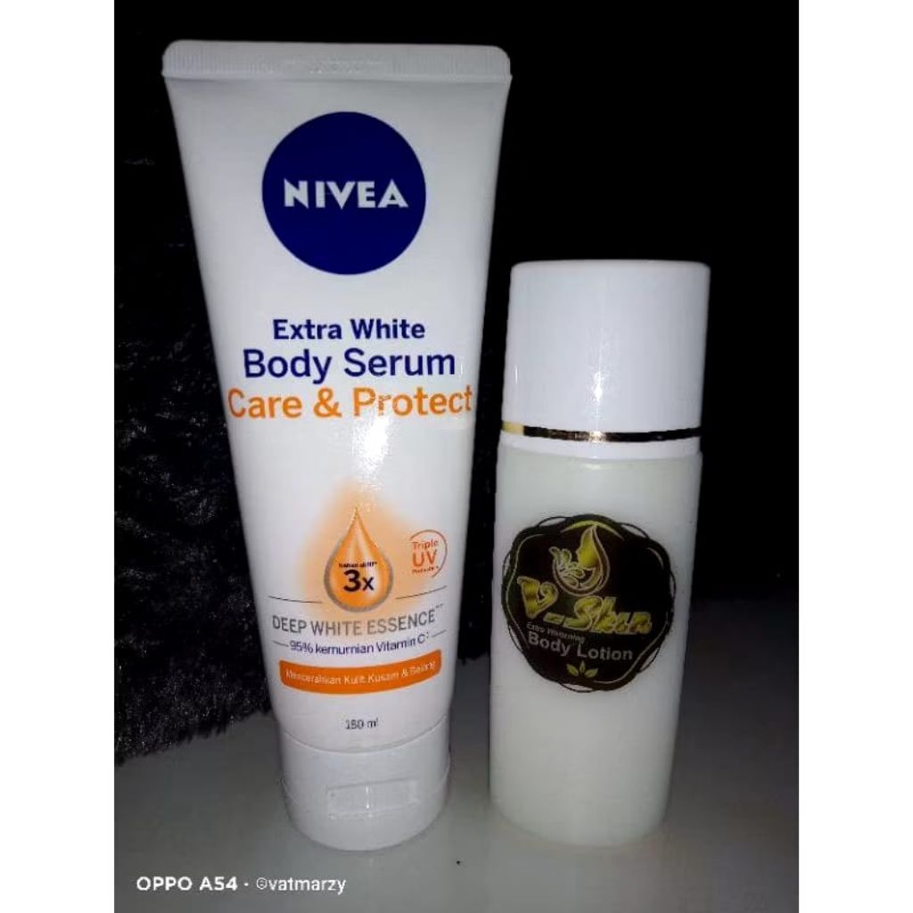Paket Hb Malam & Siang Hb Vskin Nivea Extra Whitening