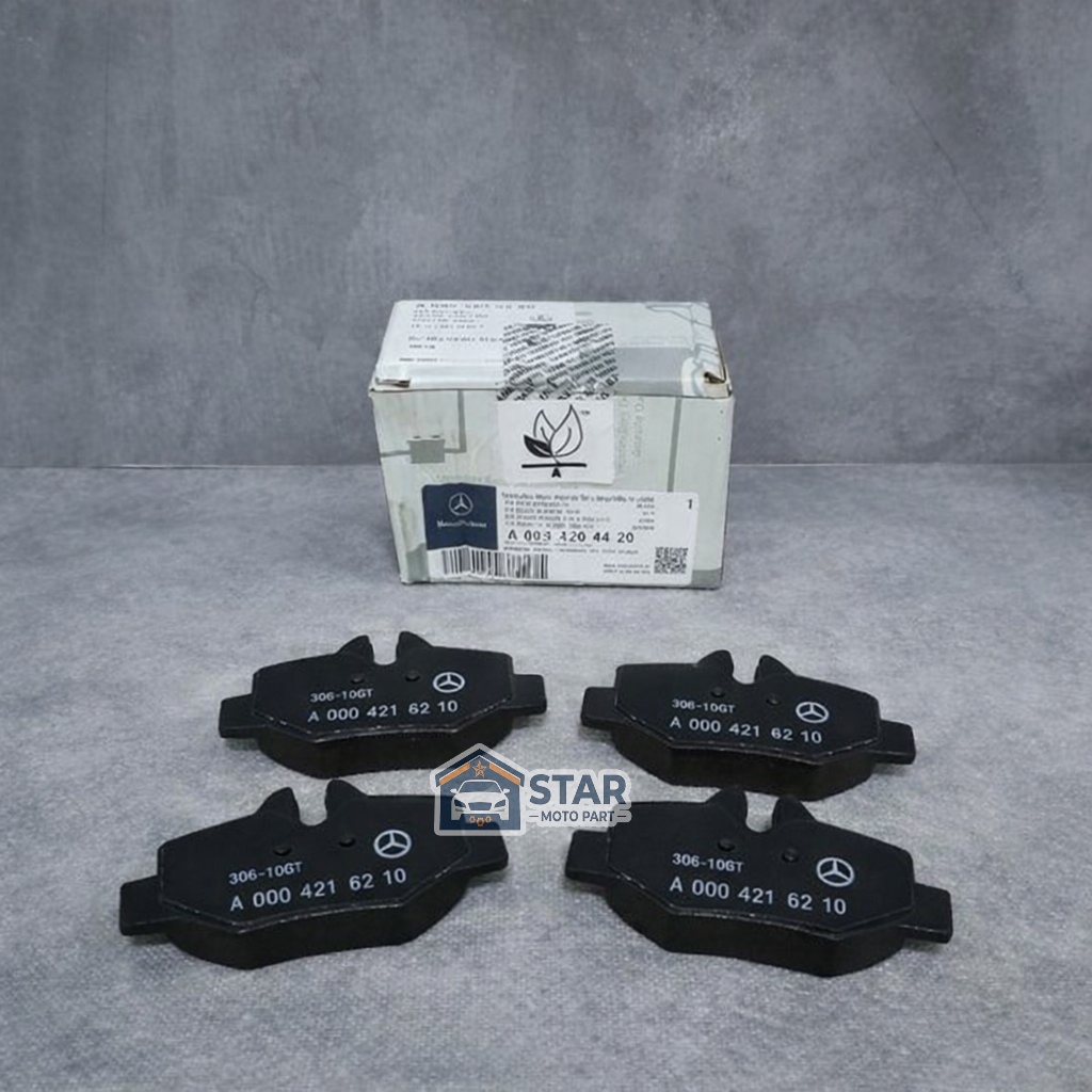 A0064204420 KAMPAS REM BELAKANG MERCEDES W639 VITO VIANO ORIGINAL / REAR BRAKE PAD W639 VITO VIANO O