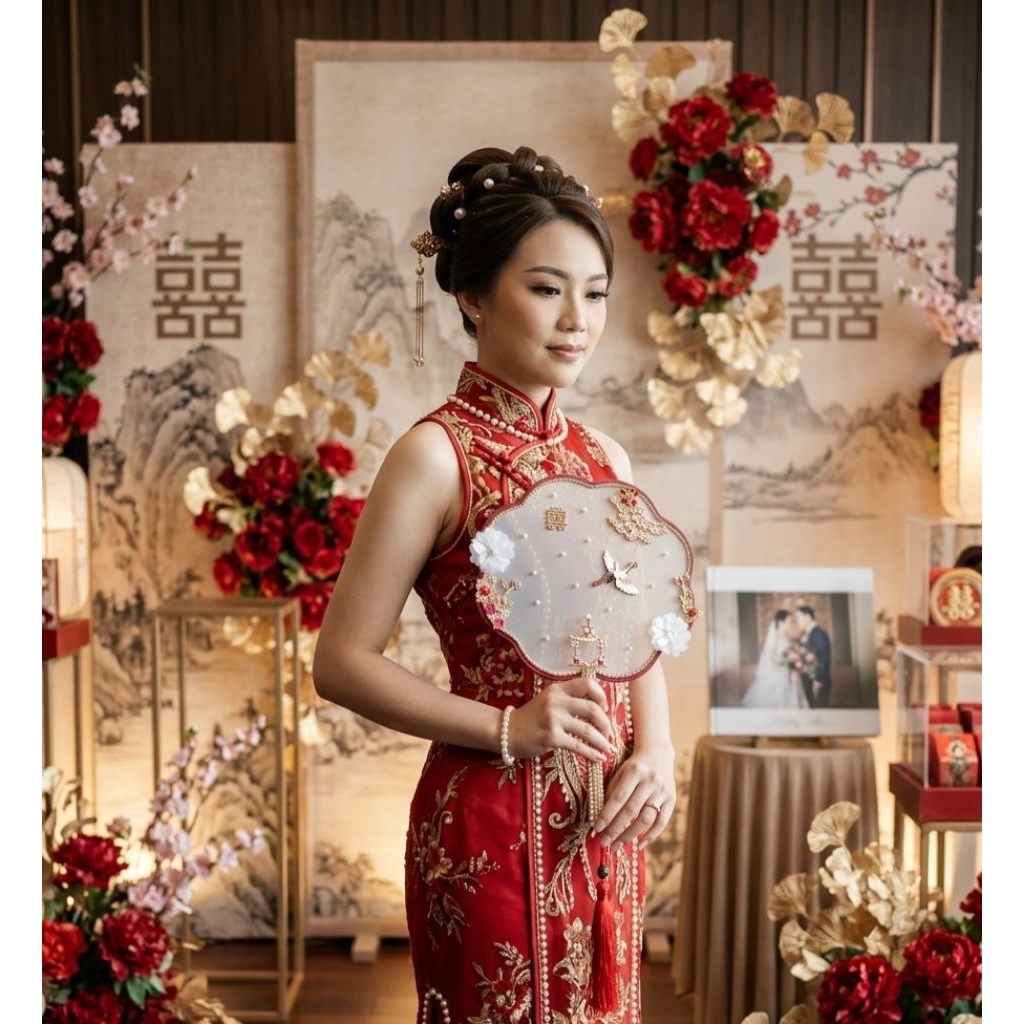 KIPAS SANGJIT MERAH CRANE BANGAU PREMIUM