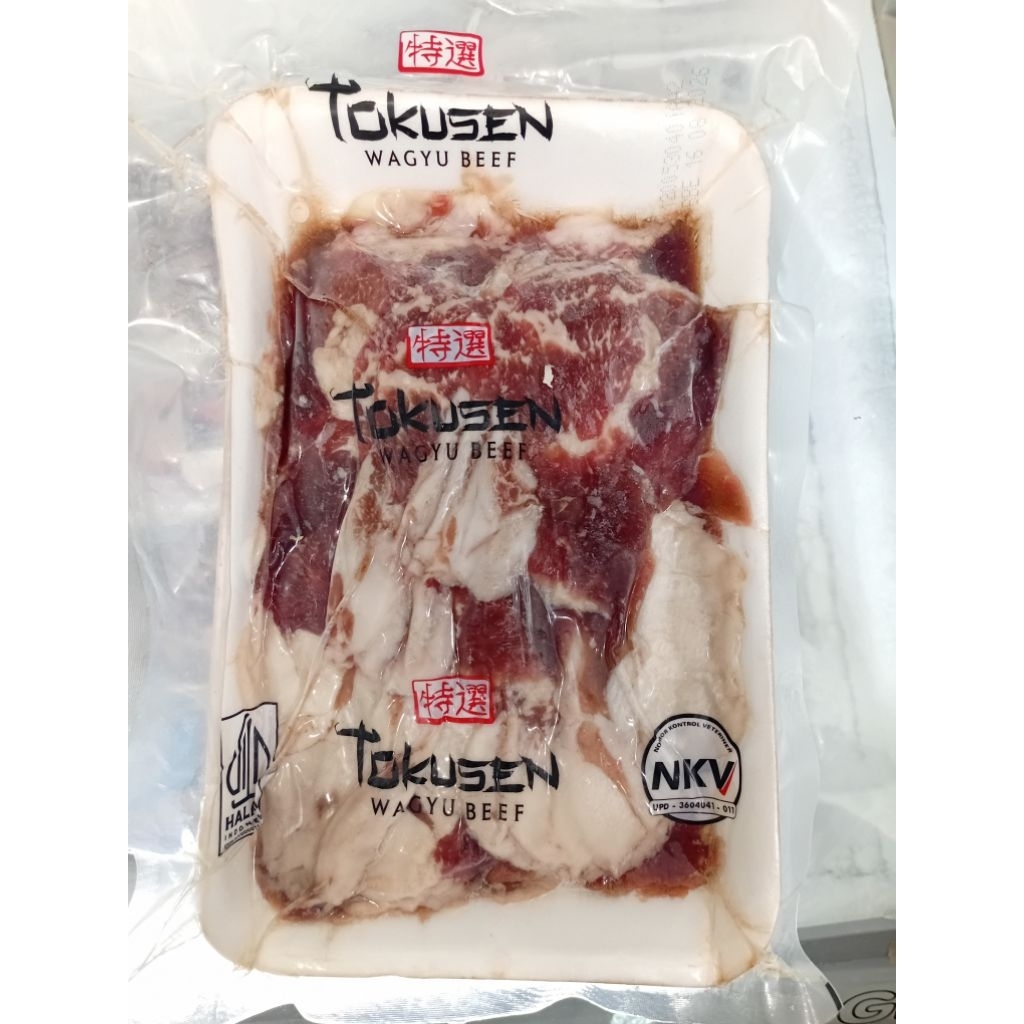 Tokusen Beef Wagyu (Slice) 500GR