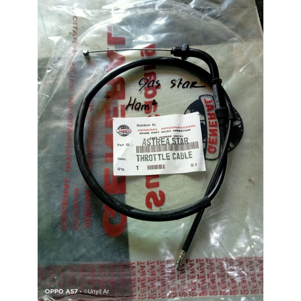 Kabel Gas Tali Gas Honda Astrea Star