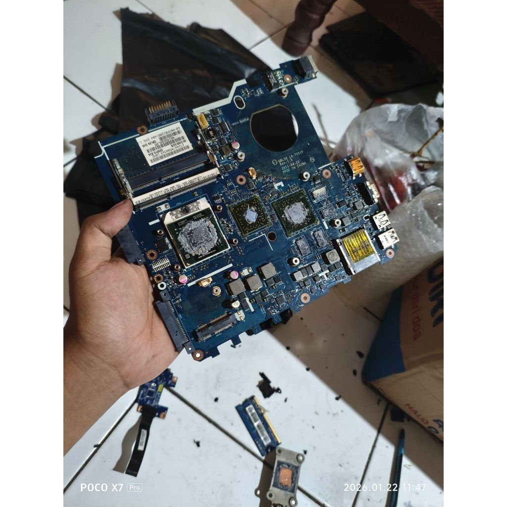 motherboard laptop Asus a43t ori