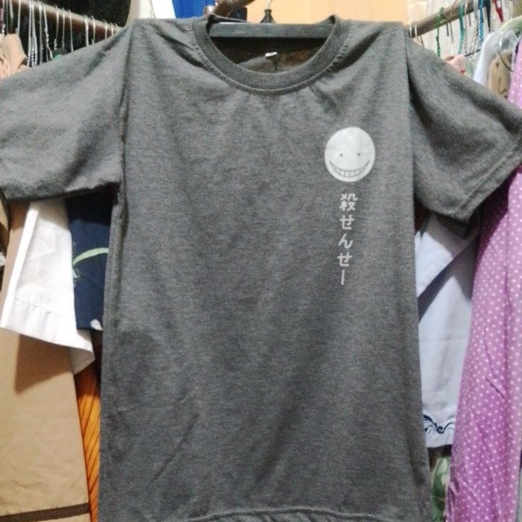 KAOS ANAK WARNA ABU TUA