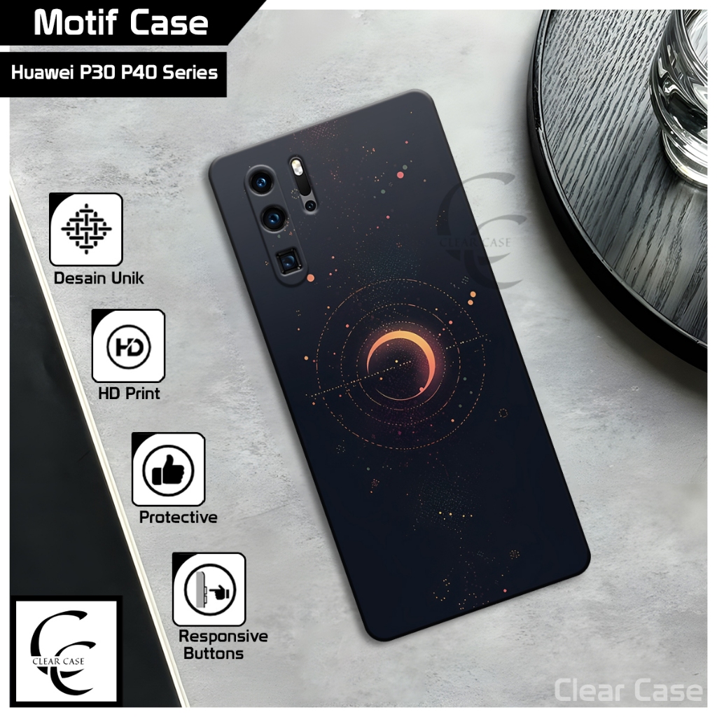 Softcase Huawei P30 P30 Pro P30 Lite P40 P40 Pro P50 Terbaru 2026 silikon Casing pelindung hp