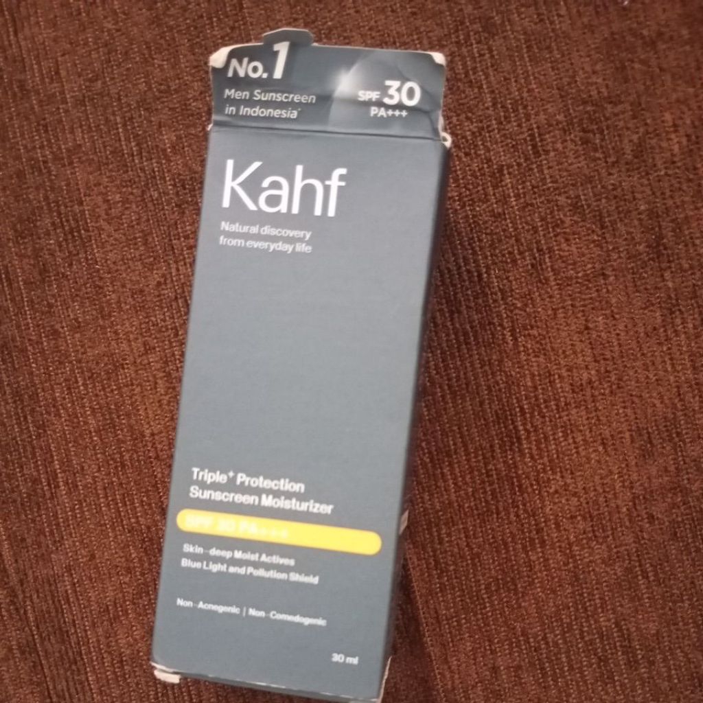 KAHF Sunscreen Moisturizer