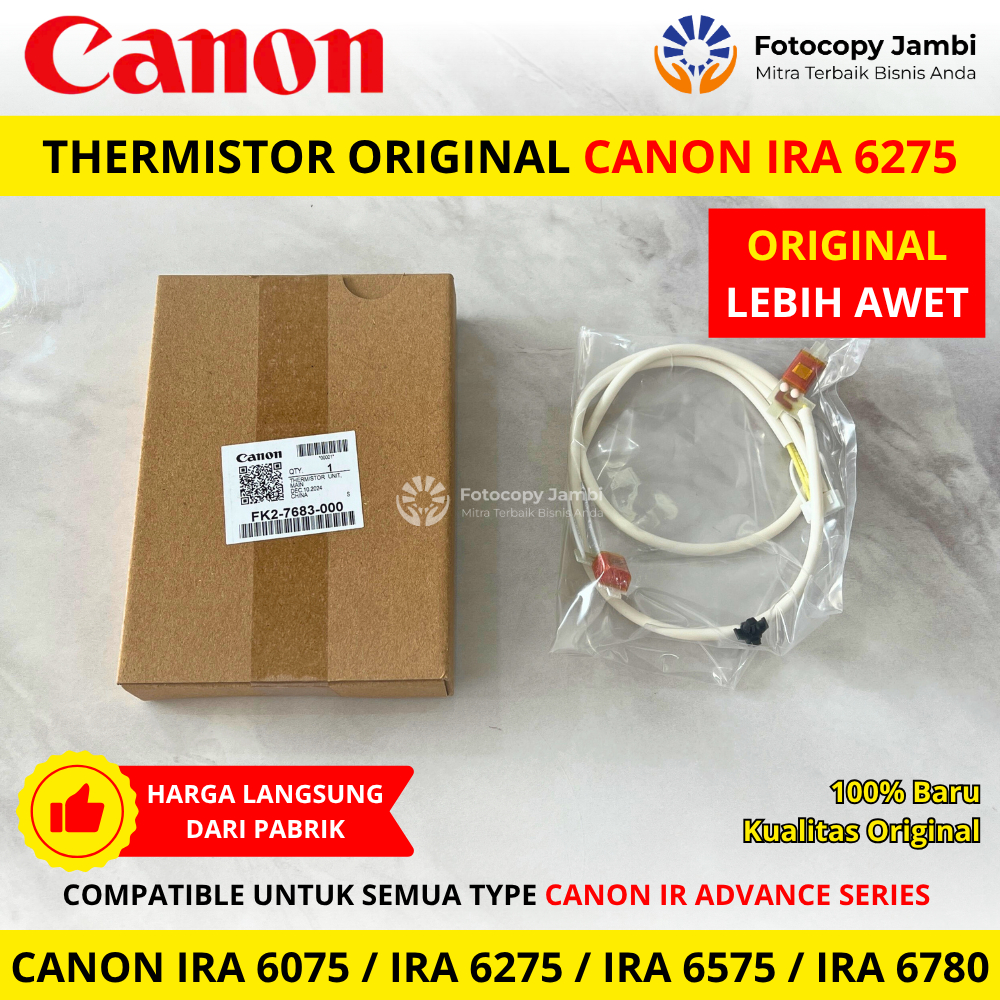 Main Thermistor Original Canon IRA 6275/6255/6265 / IRA 6075/6055/6065 / IRA 6575 / DX 6780