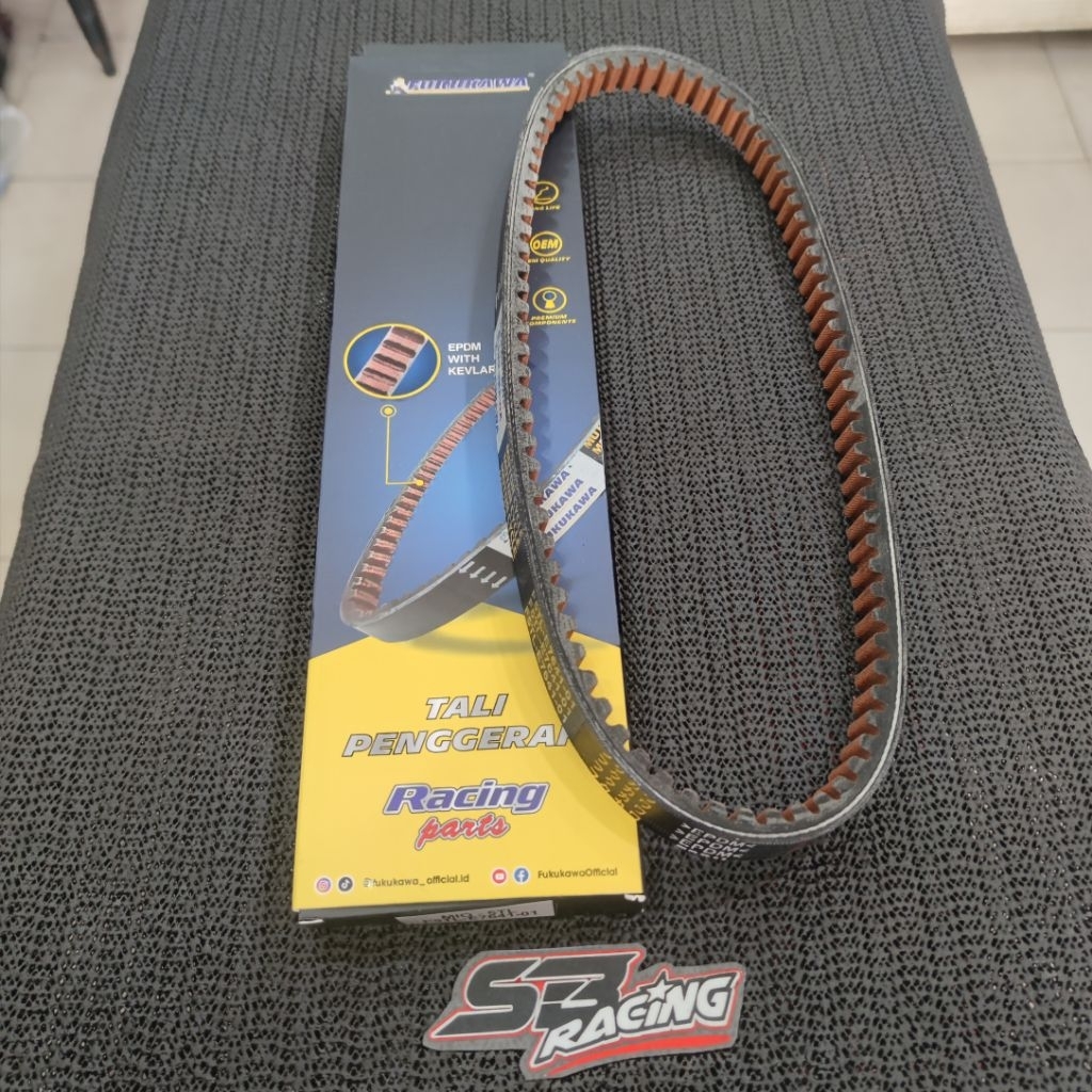 Belt V belt fanbelt FUKUKAWA Racing kevlar EPDM Mio sporty soul fino karbu nouvo lele nouvo z