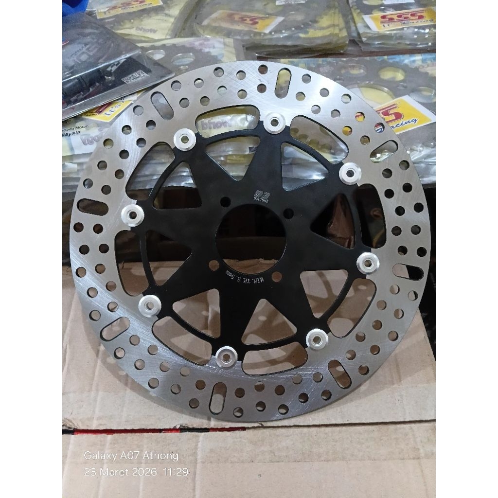 Piringan Disc Cakram Depan Ninja 250 Fi Ninja 250 injeksi Ninja 250  karbu Ninja 250 ZX Buat Tromol 