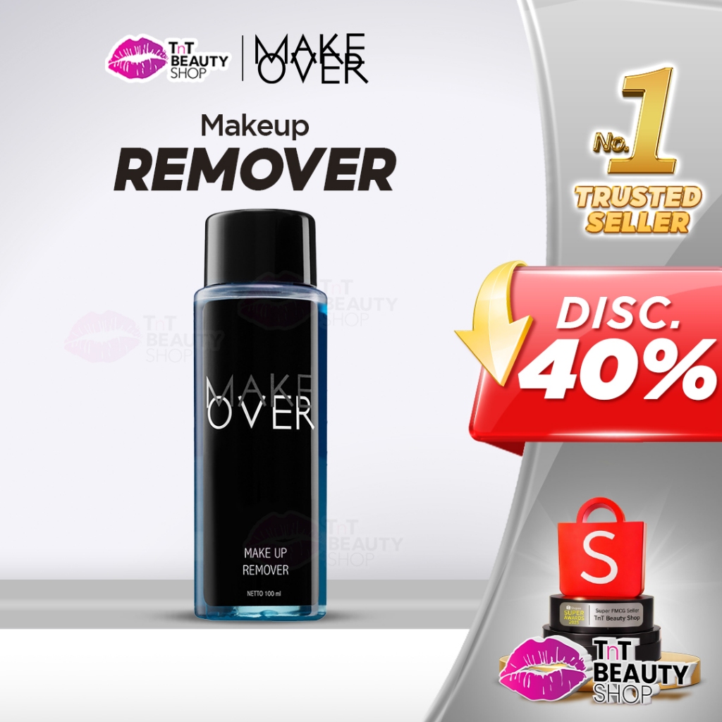 Make Over Make Up Remover 100ml | Pembersih Makeup | TnT Beauty Shop