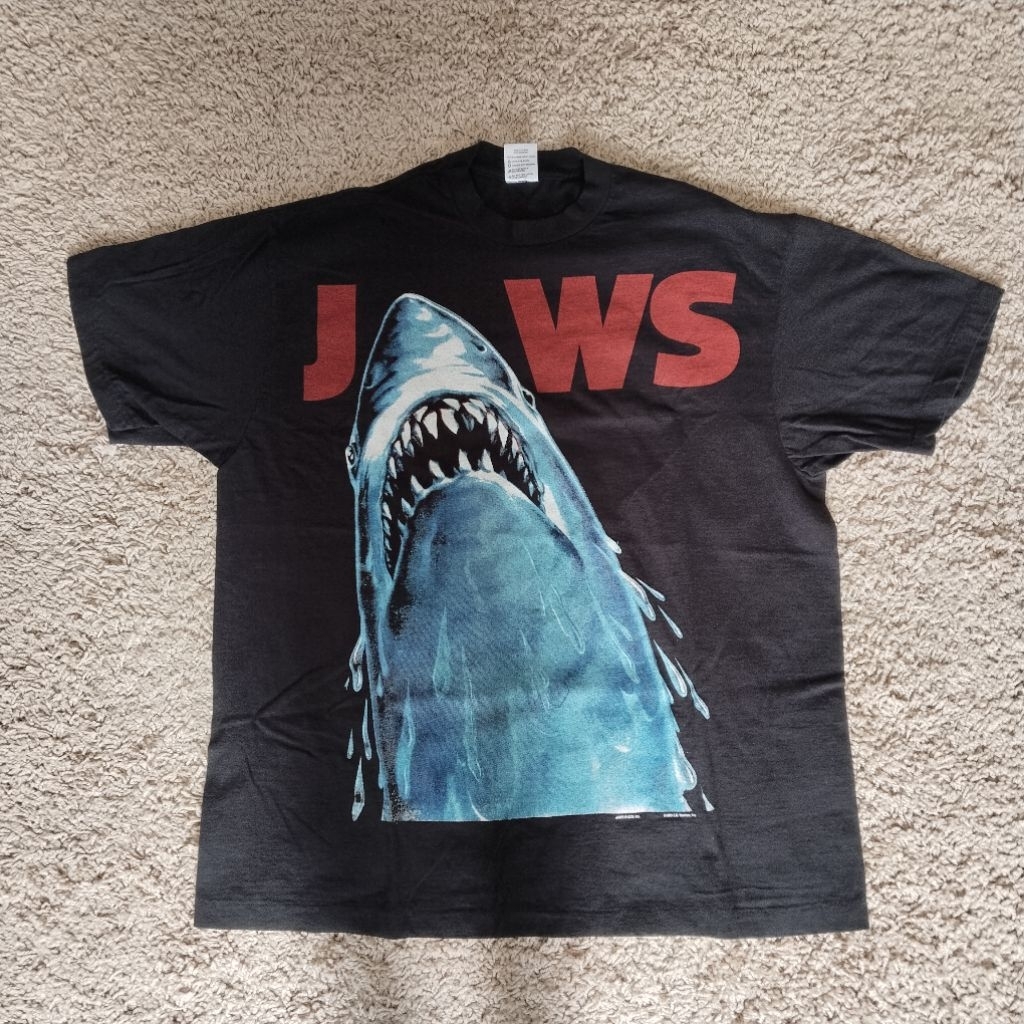 Kaos bootleg Thailand original movie " JAWS".