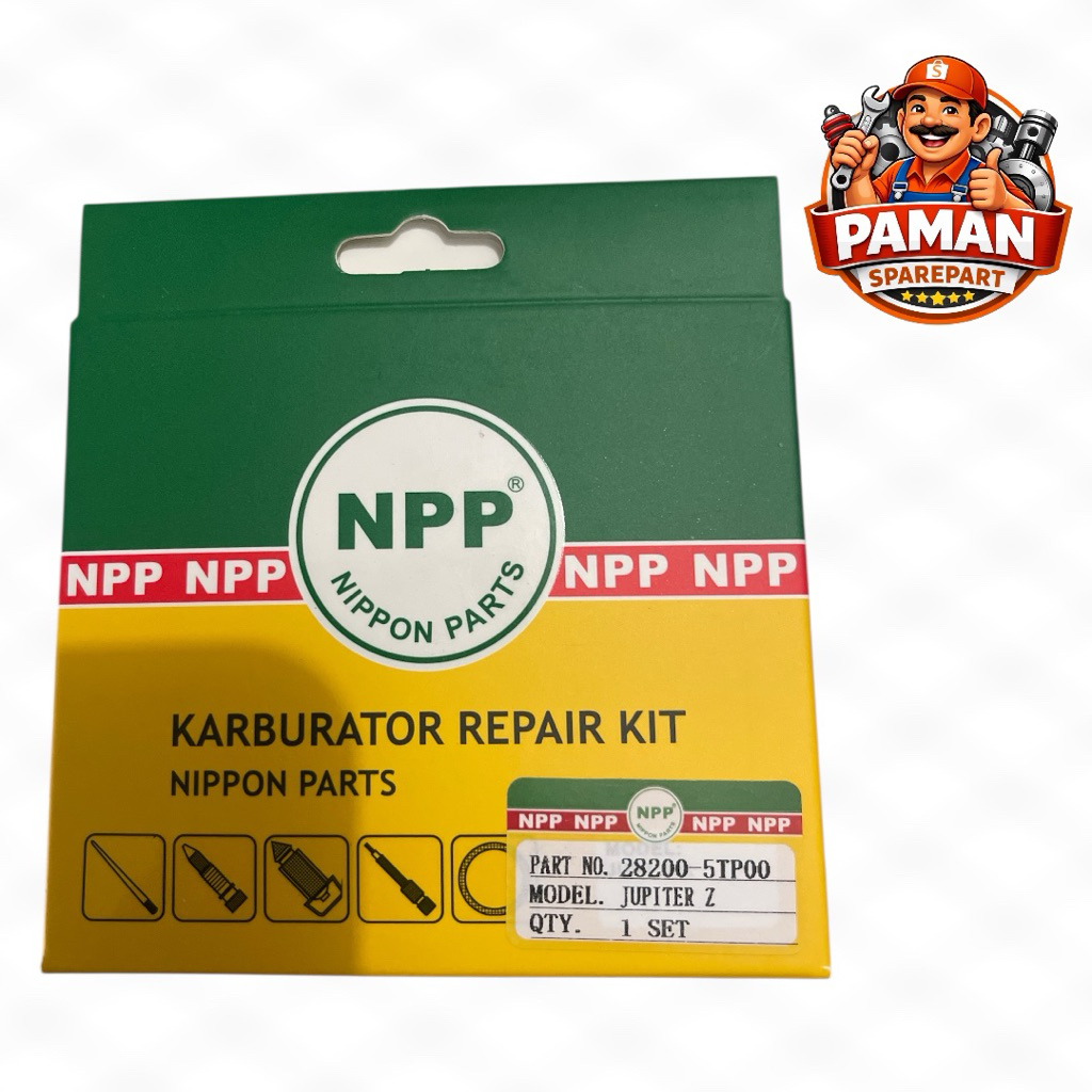 REPAIR KIT KARBURATOR JUPITER Z VEGA R NPP / ISI DALAMAN KARBURATOR JUPITER Z VEGA R NPP