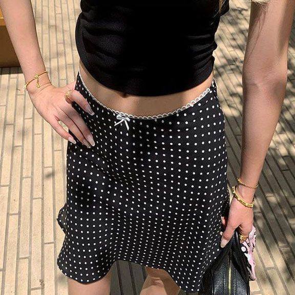 Litnation - tokyomilk plaid ribbon coquette y2k midi skirt