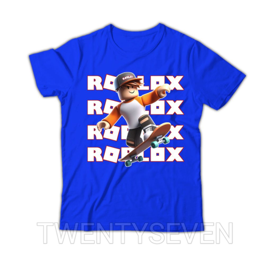 KAOS ROBLOX KAOS ANAK ROBLOX SKATEBOARD