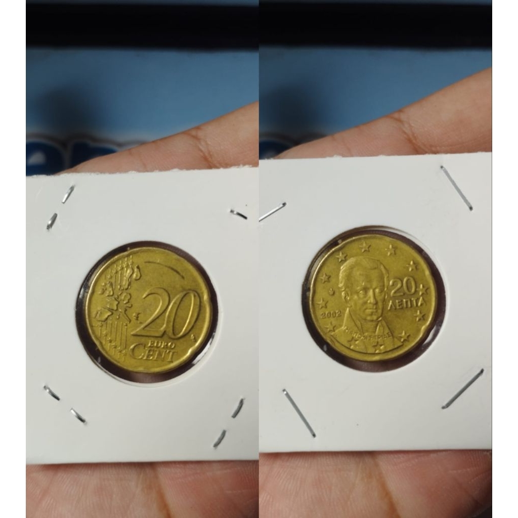 KOIN 20 CENT YUNANI TAHUN 2002