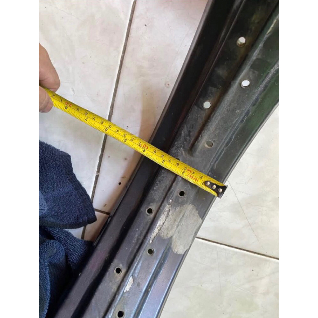 Velg tapak lebar ring 17