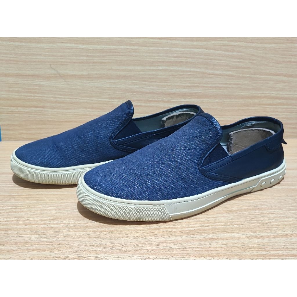 Tod's Loafer Leather Trim US 7