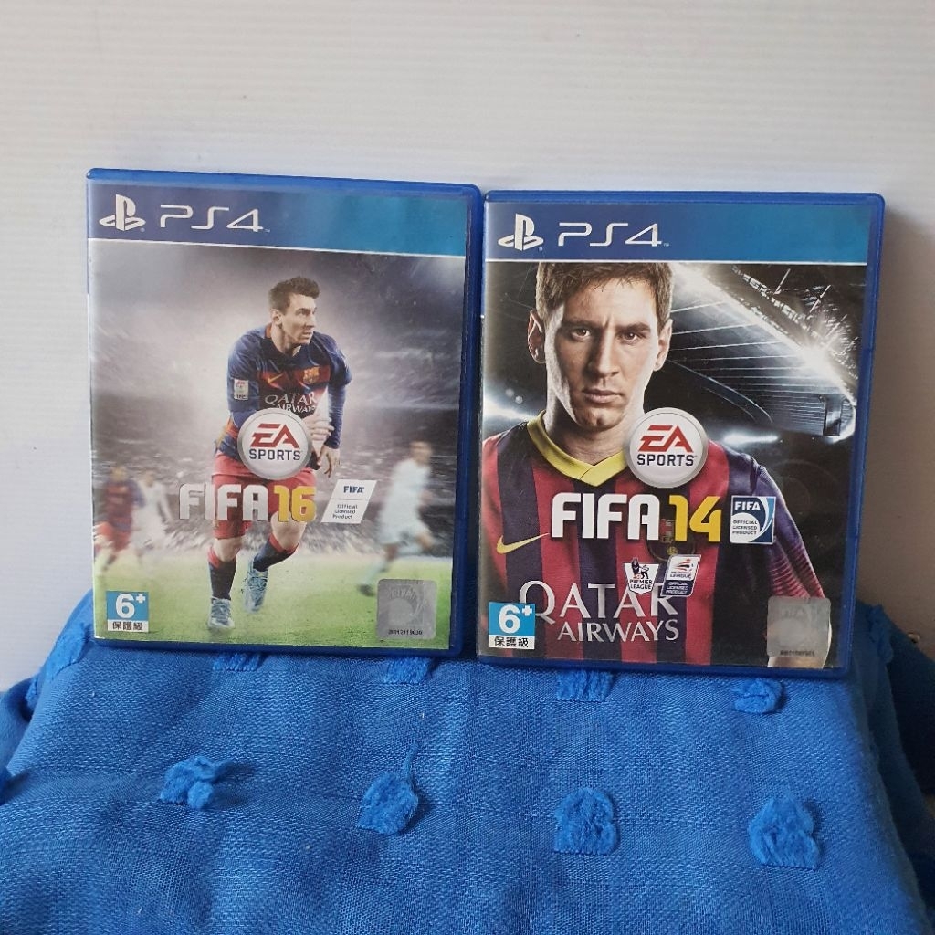 kaset ps4 fifa 14 & fifa 16