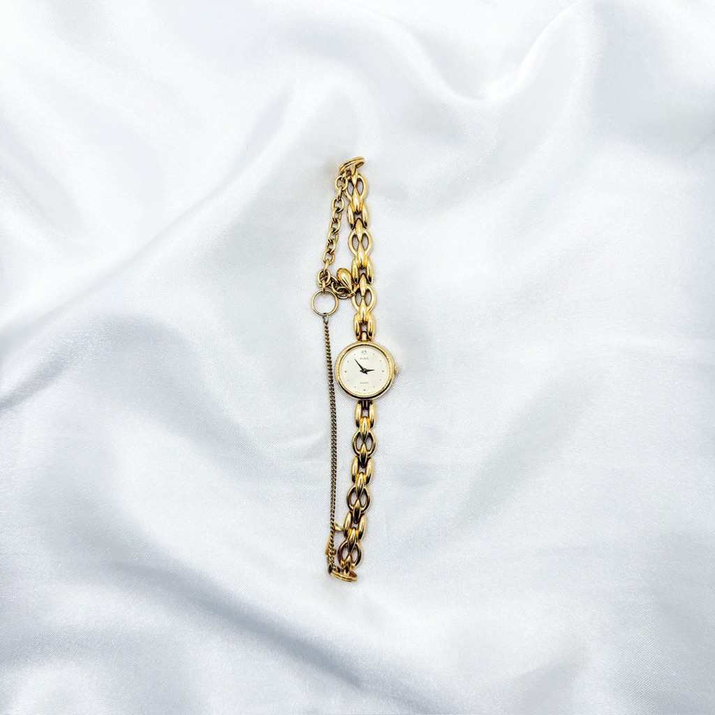 Petite Alba Seiko Gold Watch