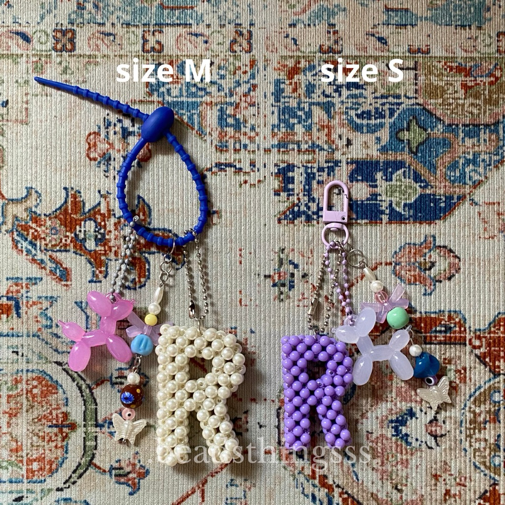 PART 2 GANTUNGAN HURUF / BAG CHARM ALPHABET / GANTUNGAN TAS HURUF / GANTUNGAN TAS INISIAL / GANTUNGA
