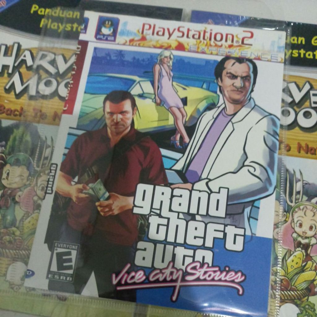 Kaset PS2 GTA Vice City Stories Copy Pabrik