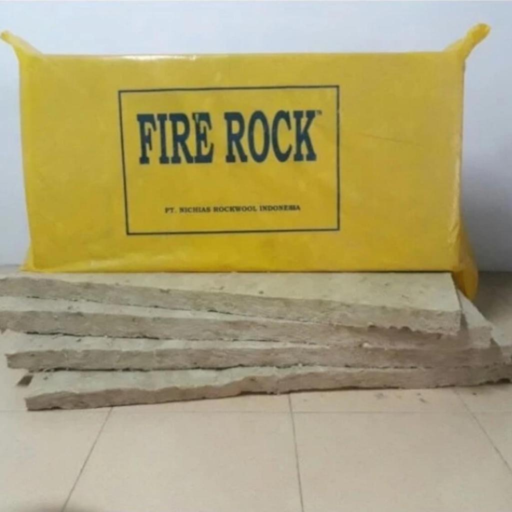 Rockwool Firerock Density 60 kg/m3 Tebal 50 MM