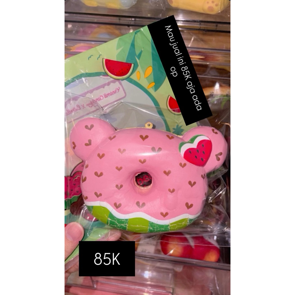 YUMMIIBEAR watermelon donut squishy