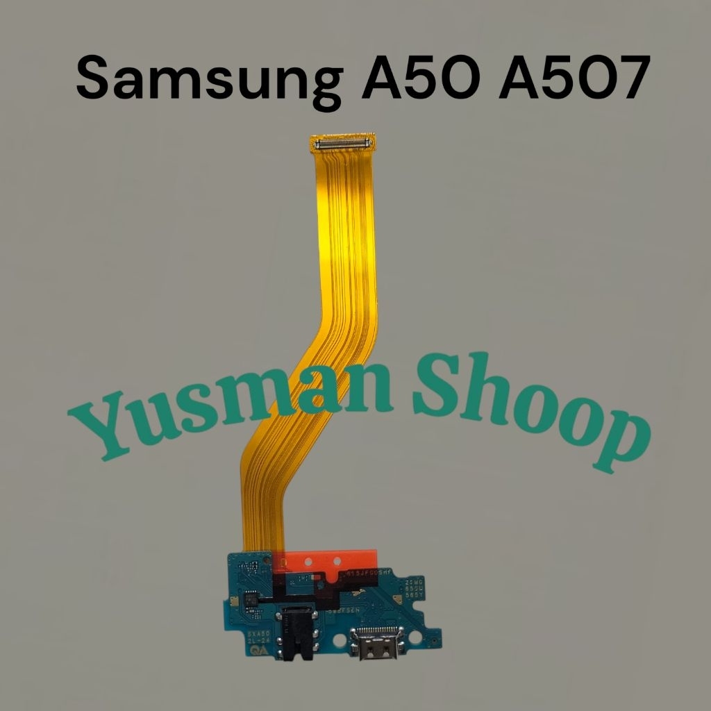 Papan Cas Samsung A50 Flexibel Board Case Samsung A50 A505 Mic IC Satu Set
