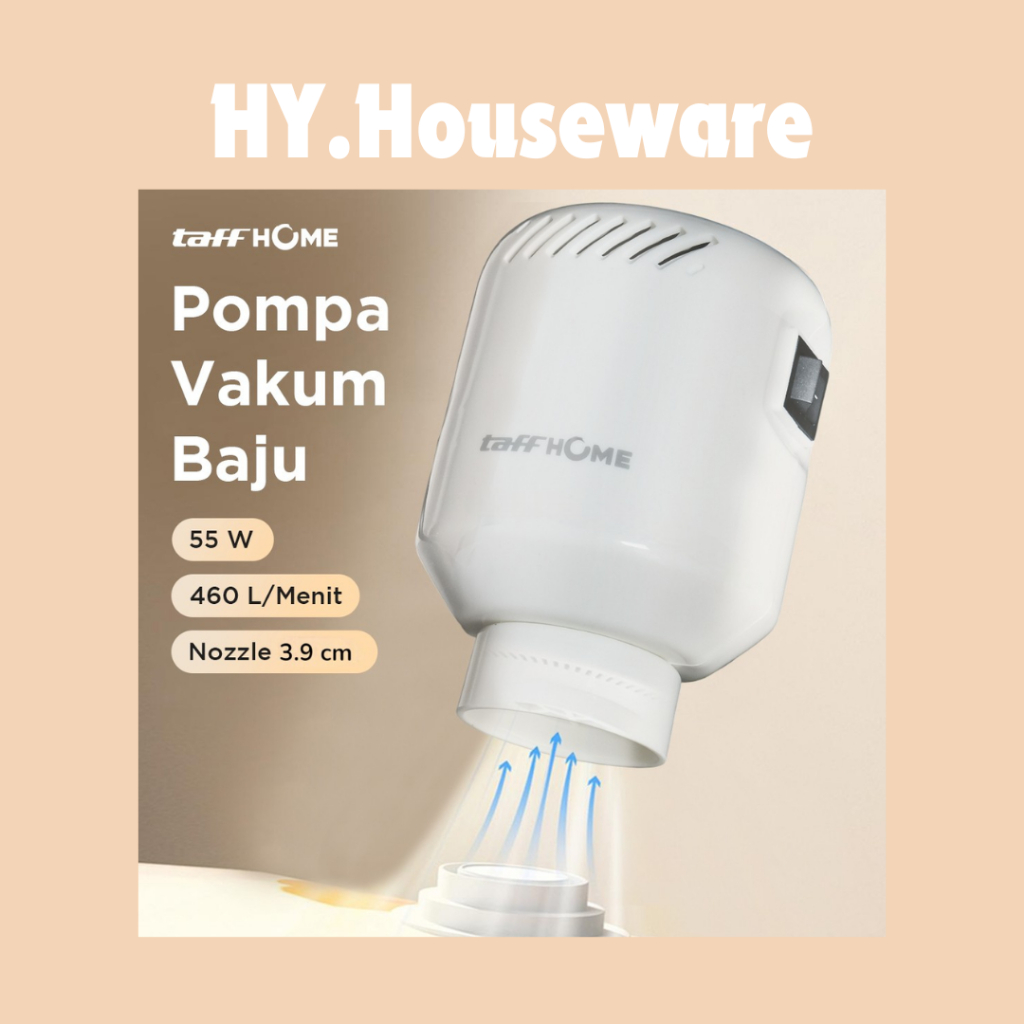 TaffHOME Pompa Vakum Baju Elektrik