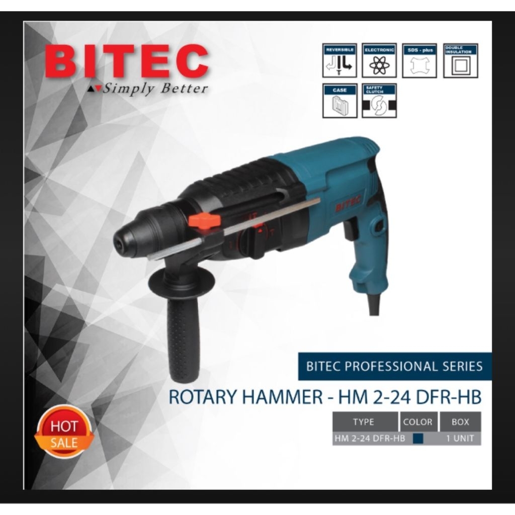 Bitec HM 2-24 DRE (Rotary Hammer)