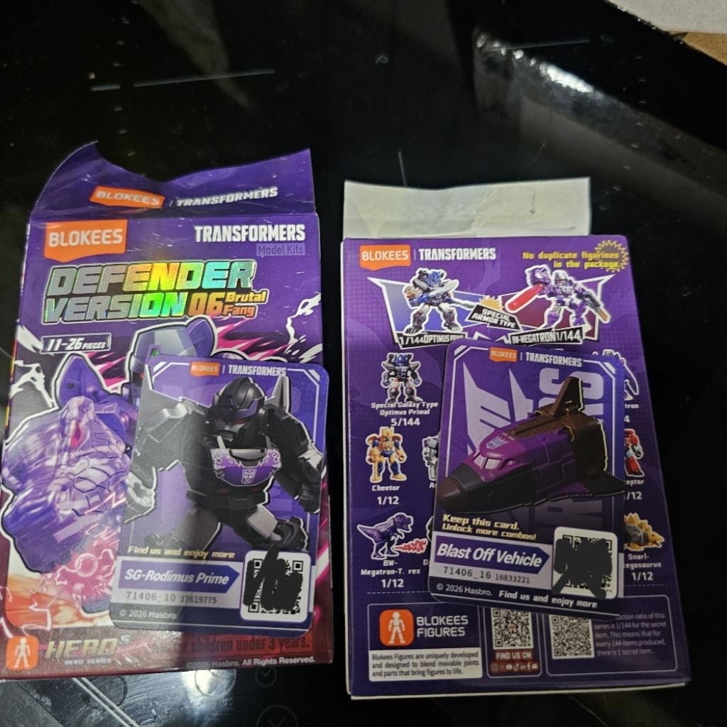 blokees transformers part bruticus BLAST OFF vehicle dan SG rodimus prime OFC blm rakit