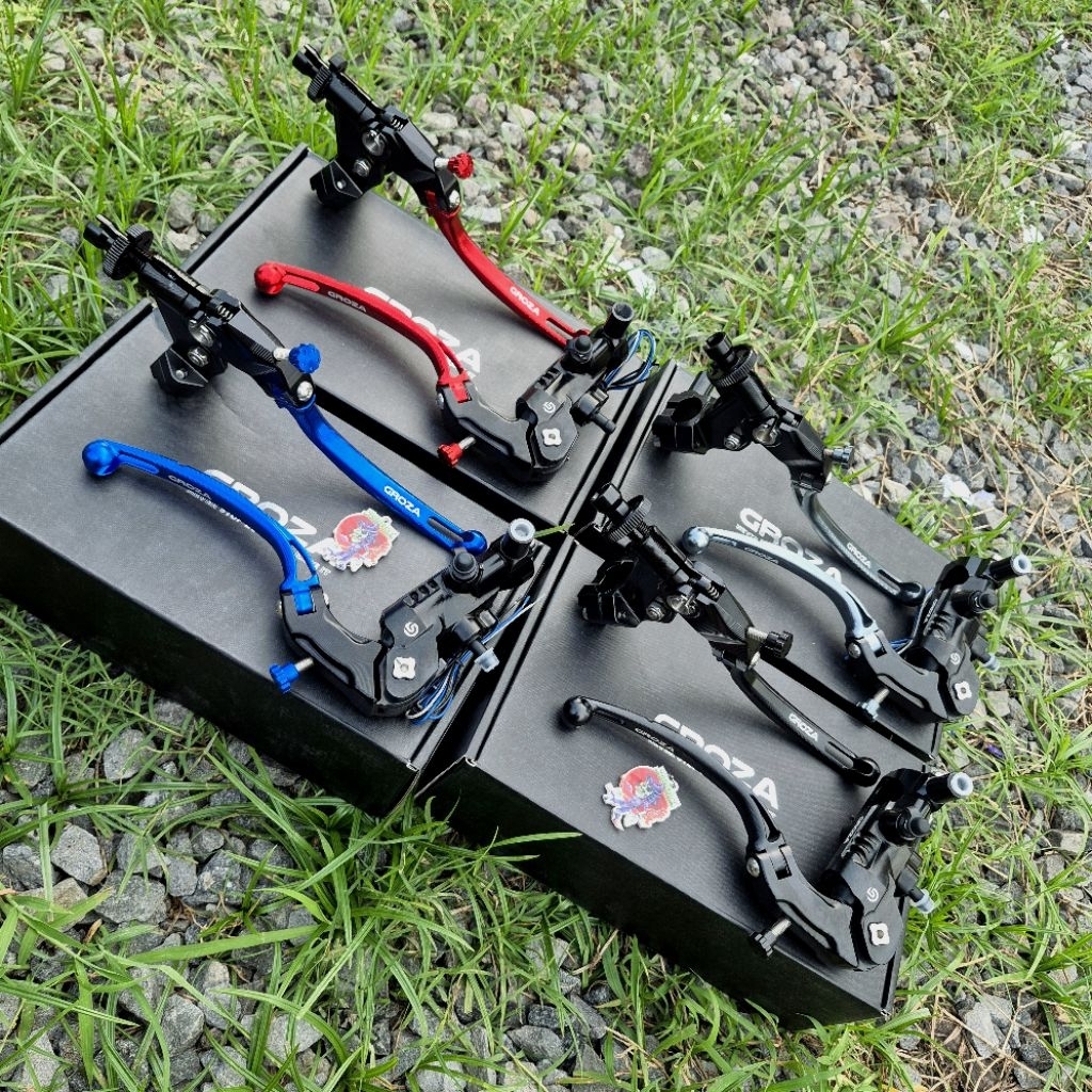 MASTER REM GROZA HANASITA KANAN 16MM ALUMINIUM BILLET MASTER REM KANAN RADIAL FORGED ORIGINAL GROZA 