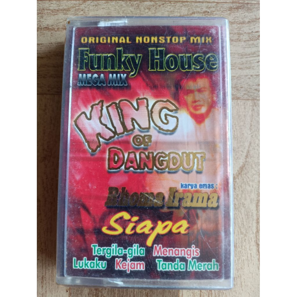 kaset pita funky house mega mix king of dangdut karya emas RHOMA IRAMA