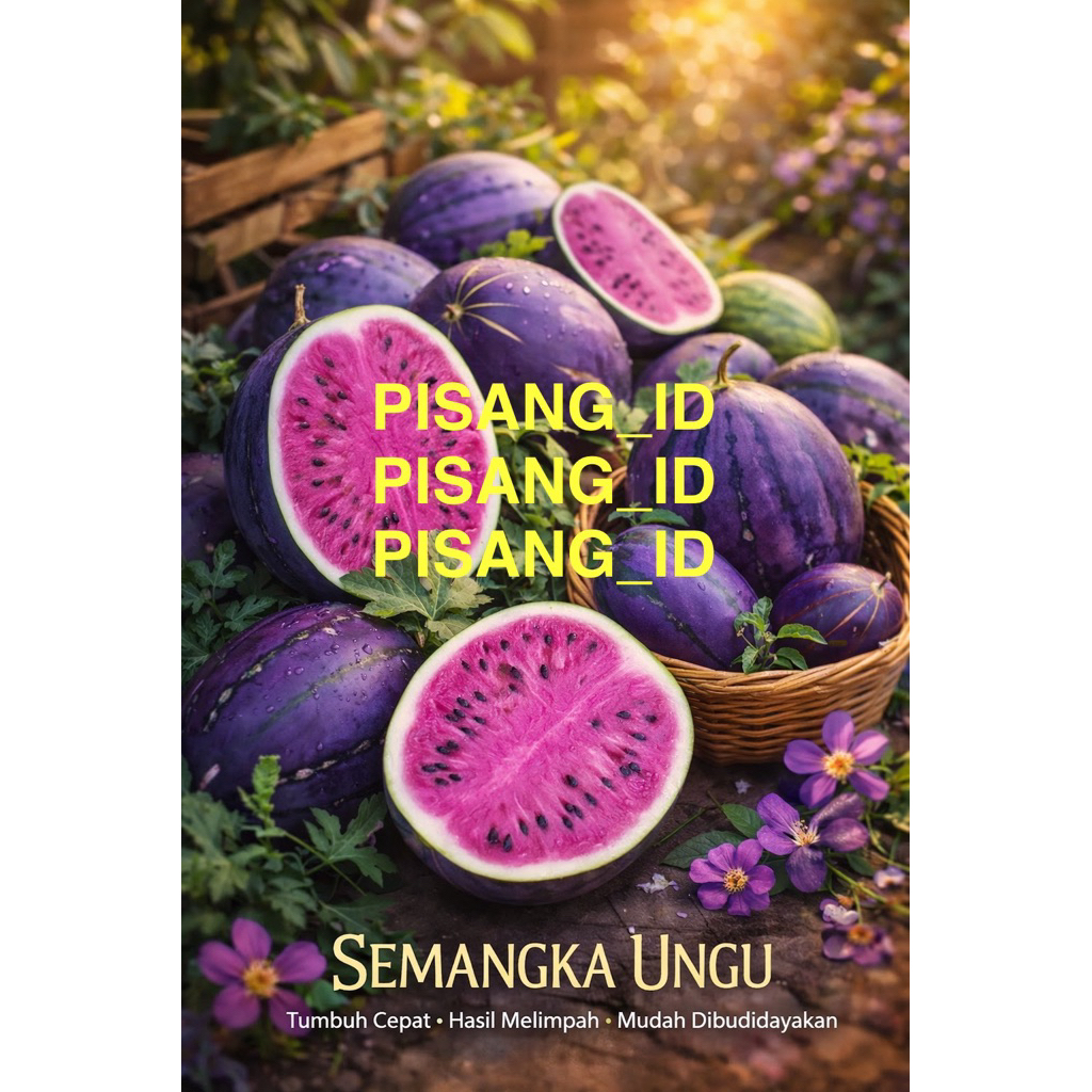 BENIH SEMANGKA UNGU ISI 10 BIJI KUALITAS TERBAIK DAN TERMURAH