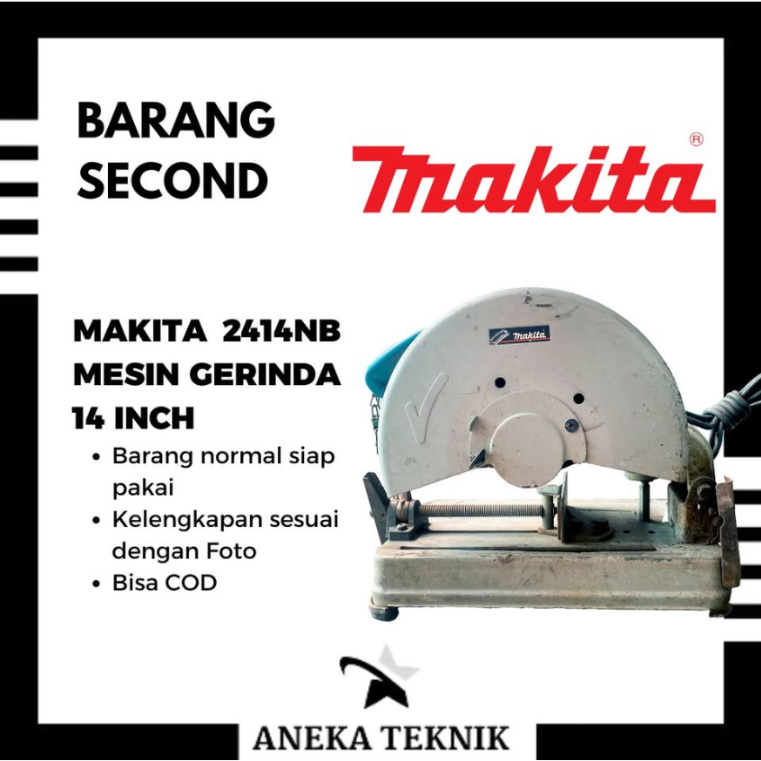 MAKITA 2414NB MESIN GERINDA/ POTONG BESI 14 INCH CUTTING WHEEL 2414