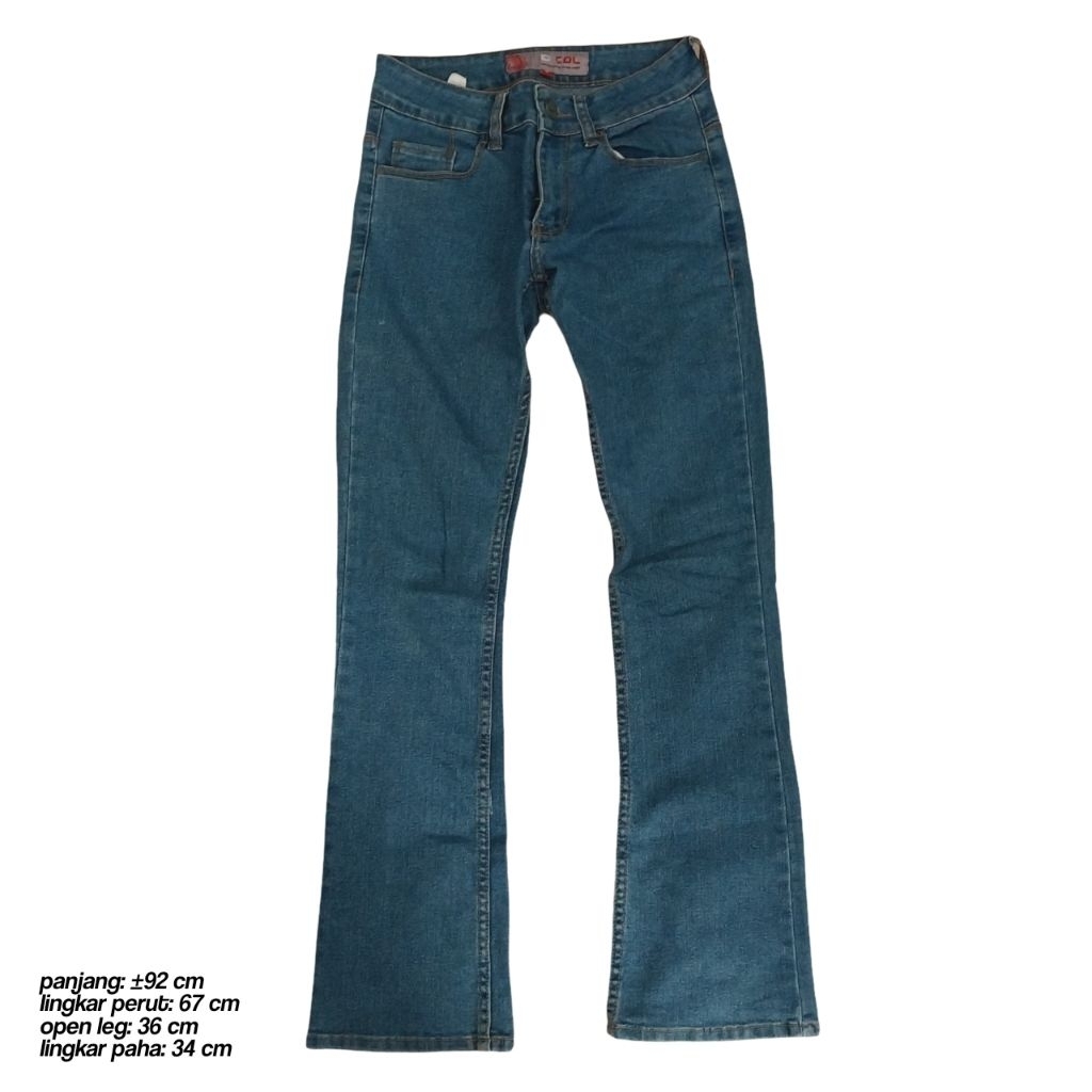 lowrise y2k bootcut jeans CDL 2000s vintage